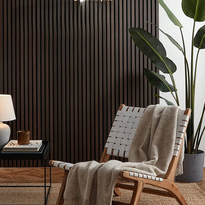 WPC Bamboo & Wood Fiber Wall Panel, TV Background Wall, Popular Grille Panel, Decorative Panel, PVC Great Wall Panel