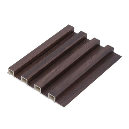 Bamboo-wood fiber 150*17 grille wall panel, indoor Great Wall board wall protection panel, solid wood grille